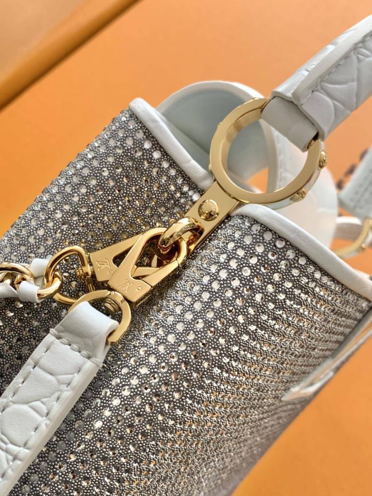 Crystal-Embellished Leather Wallet