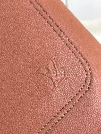 Elegant Stylish Quilted Leather Top Handle Bag