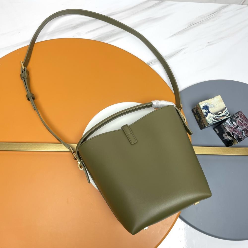 Calfskin Bucket Bag