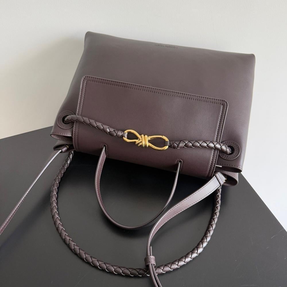 Classic Premium Woven Calfskin Shoulder Bag