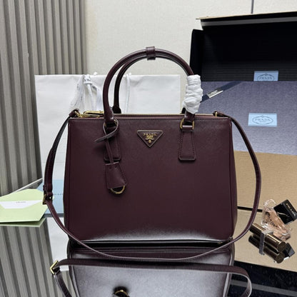 Saffiano Leather Shoulder Bag