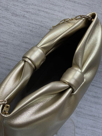 Leather Top Handle Bag
