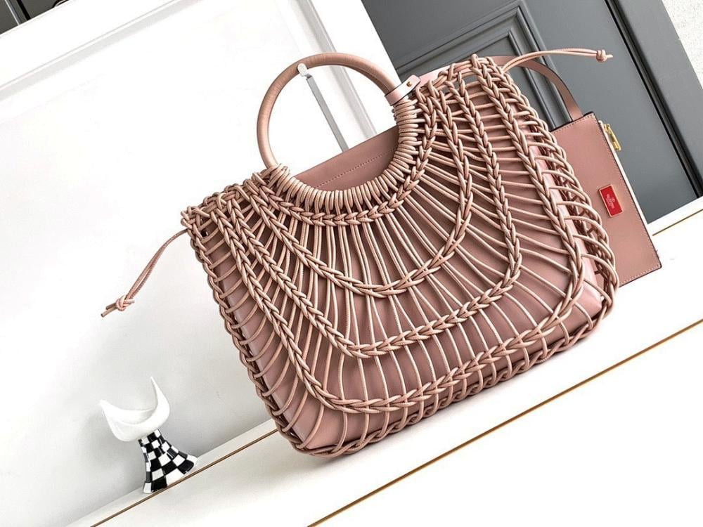 Italian-Inspired Stylish Woven Leather Crossbody Bag