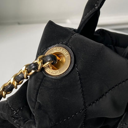 Quilted Top Handle Bag