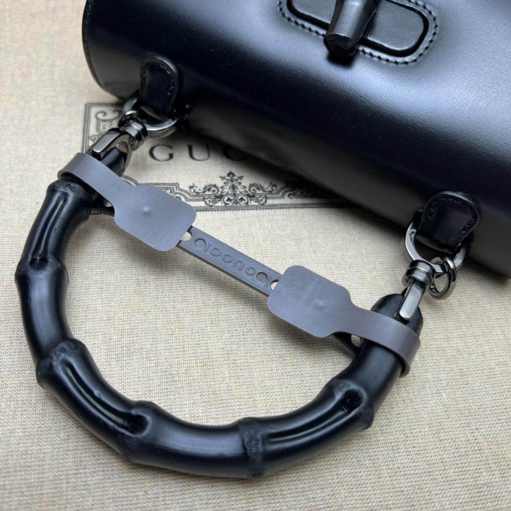 Practical Elegant Leather Top Handle Bag