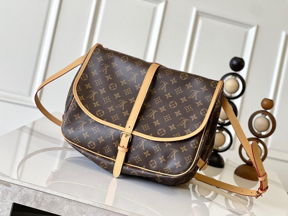 Modern Monogram Leather Crossbody Bag – Special Edition