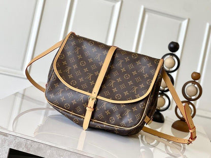 Modern Monogram Leather Crossbody Bag – Special Edition