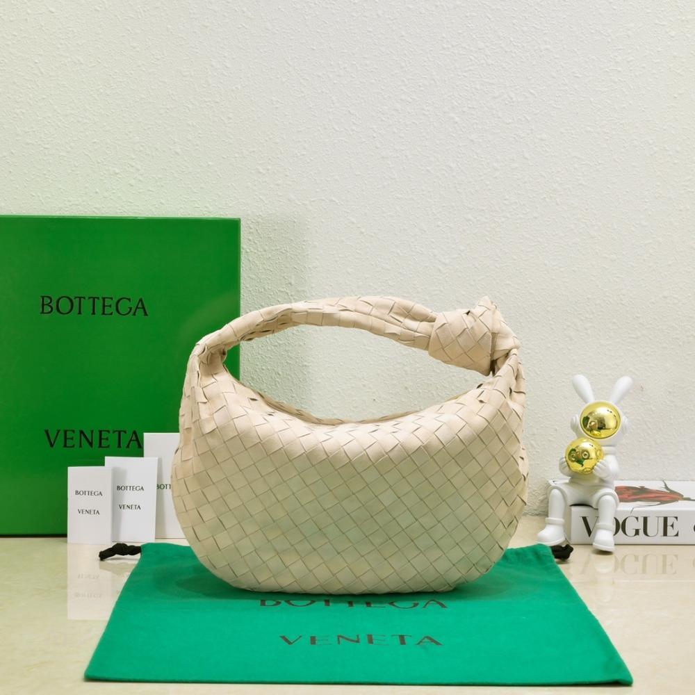 Woven Lambskin Top Handle Bag