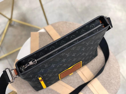 Elegant Stylish Monogram Leather Shoulder Bag – Special Edition