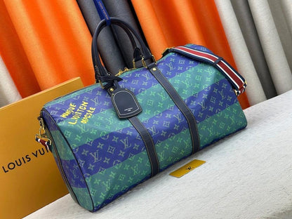Alma Monogram Leather Shoulder Bag