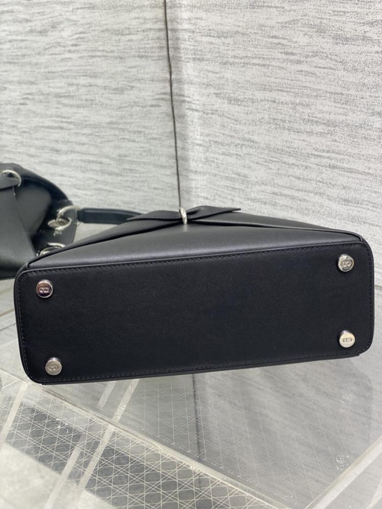 Silver Top Handle Bag