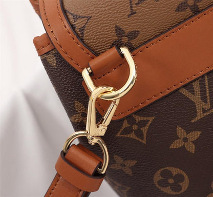 Elegant Stylish Monogram Leather Bag – Limited Edition