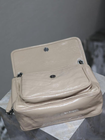 Leather Top Handle Bag