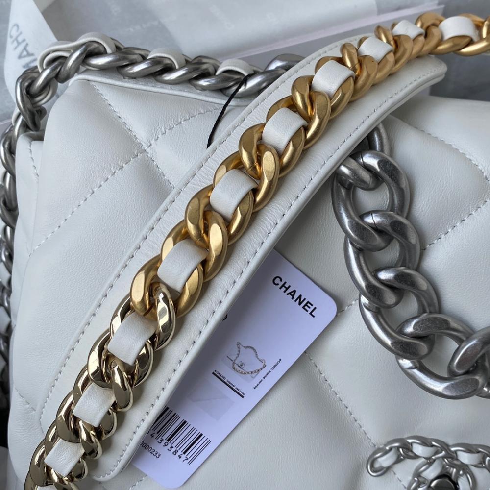 Silver Quilted Top Handle Bag