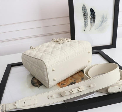 Modern Italian-Inspired Black Calfskin Shoulder Bag