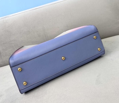 Leather Top Handle Bag