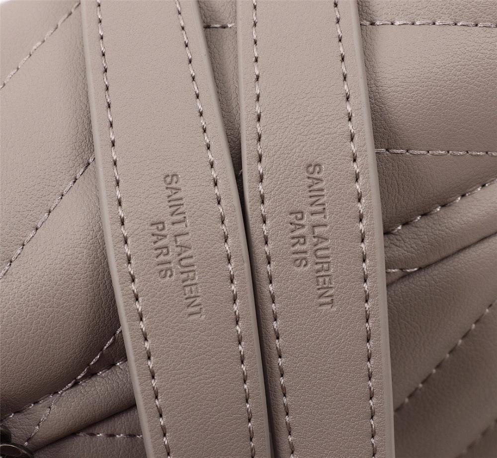 Modern Italian-Inspired Silver Leather Shoulder Bag