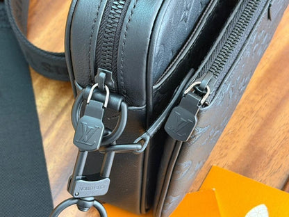 Luxury Refined Monogram Calfskin Shoulder Bag