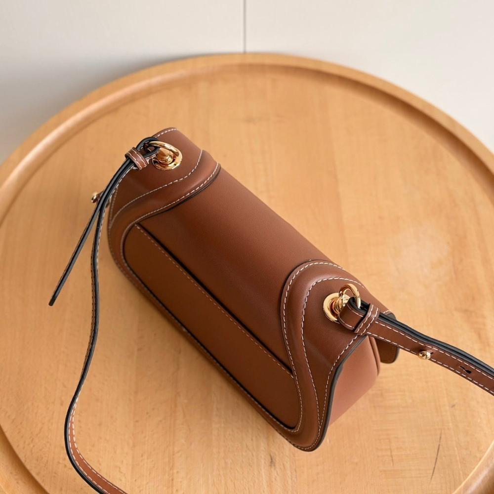 Stylish Refined Monogram Leather Shoulder Bag