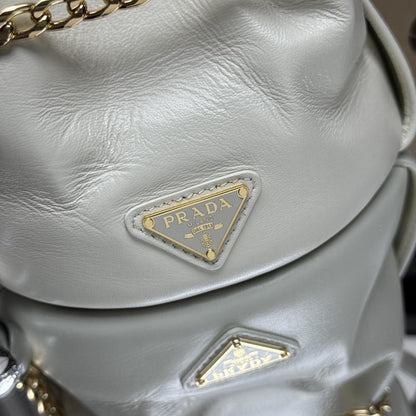 Leather Bucket Bag