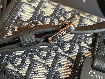 Italian-Inspired Stylish Black Printed Calfskin Shoulder Bag