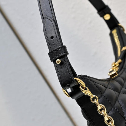30 Montaigne Leather Shoulder Bag