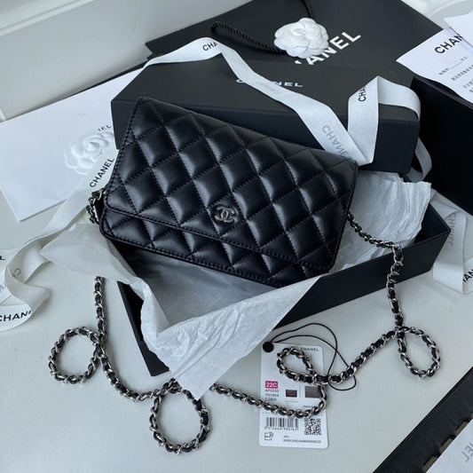 Lambskin Shoulder Bag