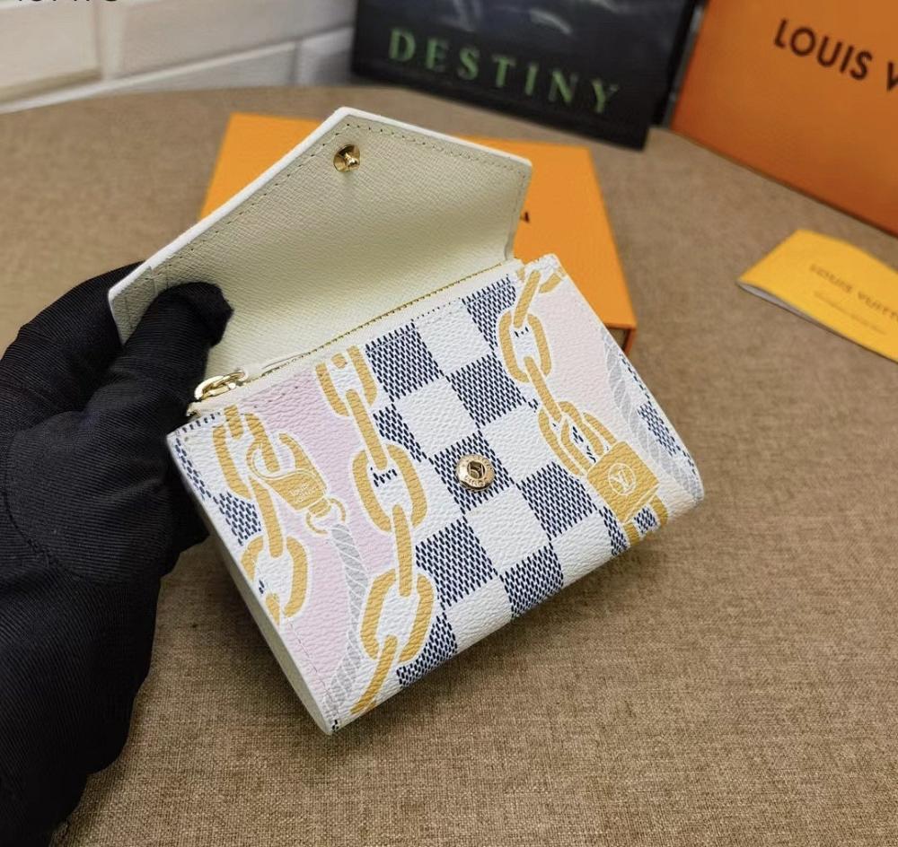 Classic Luxury Blue Leather Wallet – Limited Edition