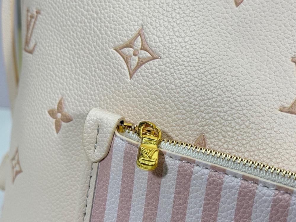 Neverfull Gold Leather Shoulder Bag