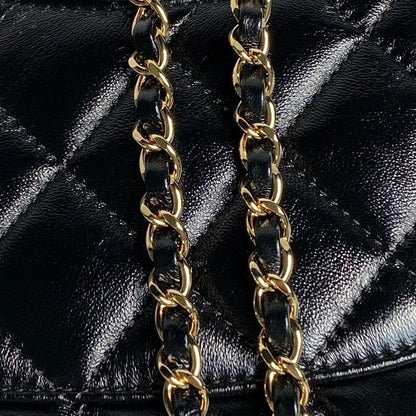 Woven Leather Top Handle Bag