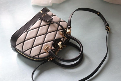 Alma Quilted Lambskin Travel Bag
