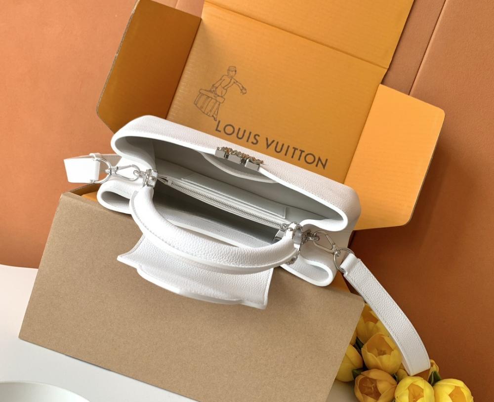 Leather Top Handle Bag