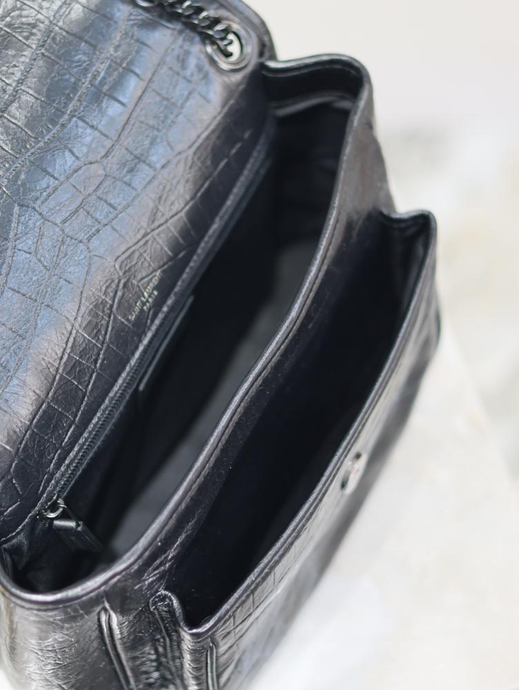 Classic Leather Top Handle Bag