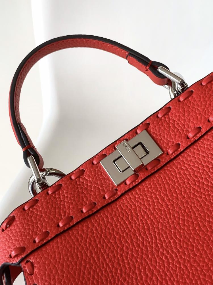 Calfskin Top Handle Bag