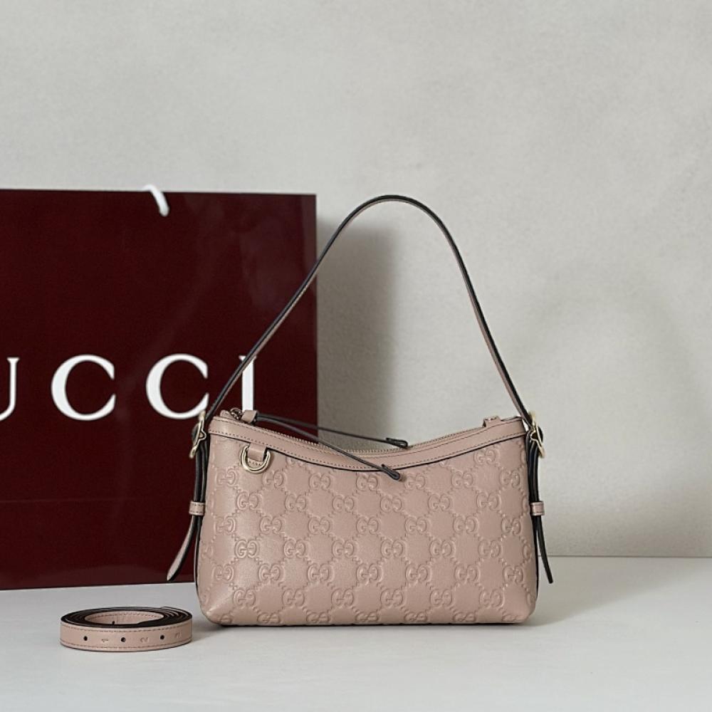 Leather Top Handle Bag