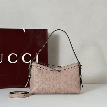 Leather Top Handle Bag