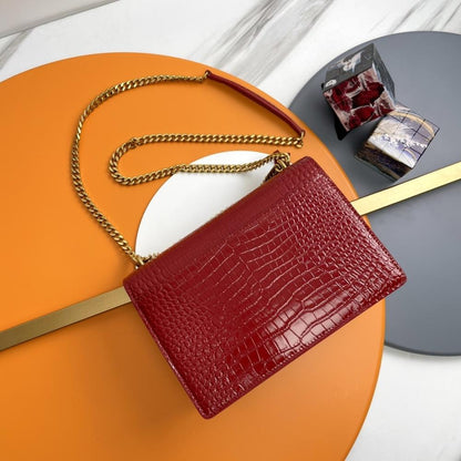 Leather Top Handle Bag