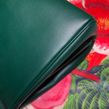 Embroidered Top Handle Bag