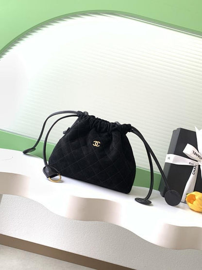 Leather Bucket Bag