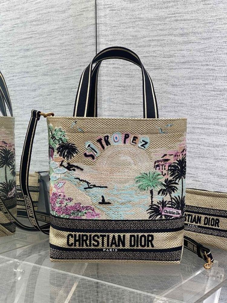 Embroidered Shoulder Bag