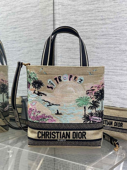 Embroidered Shoulder Bag