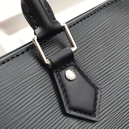 Leather Top Handle Bag