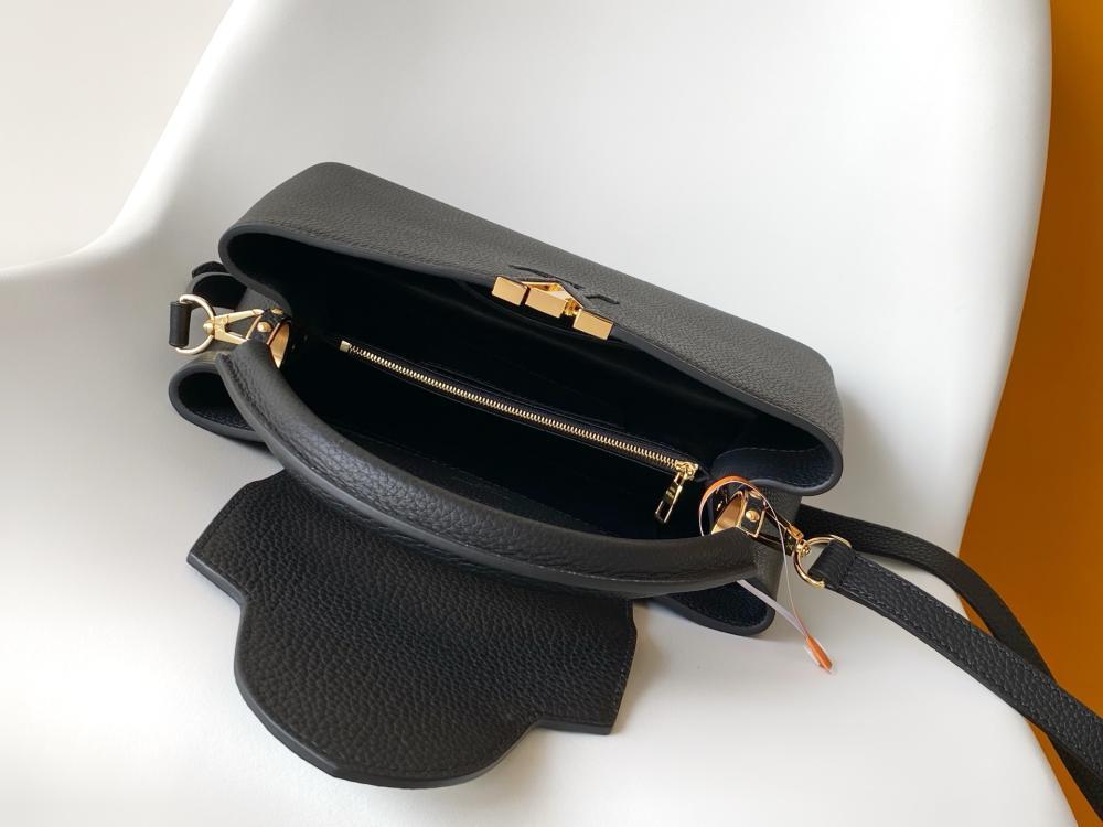 Leather Top Handle Bag