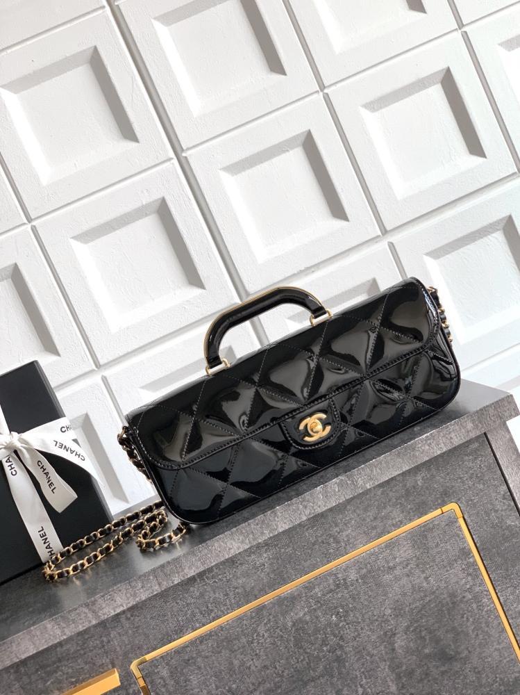 Leather Top Handle Bag
