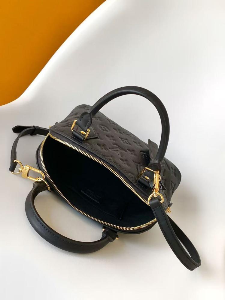 Leather Top Handle Bag
