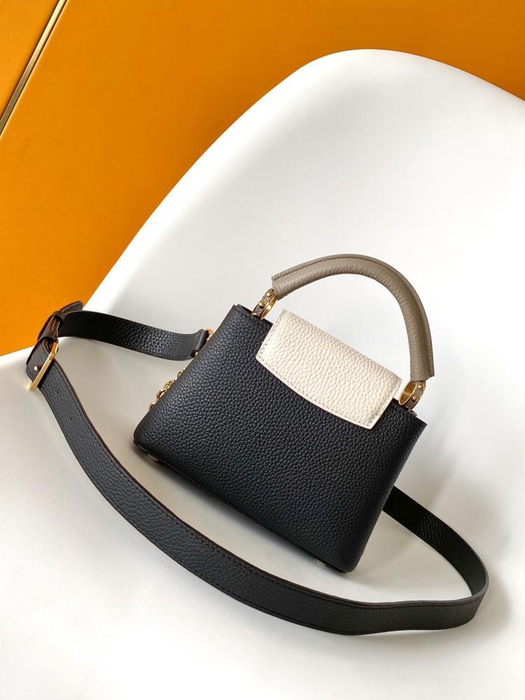 Calfskin Top Handle Bag
