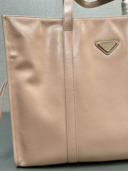 Luxury Leather Top Handle Bag