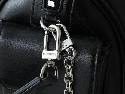 Speedy Leather Shoulder Bag