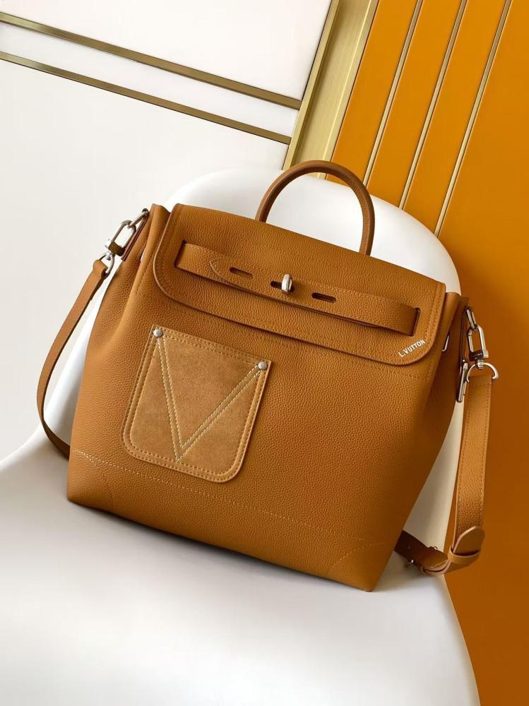 Leather Top Handle Bag