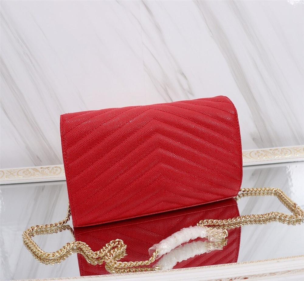 Italian-Inspired Luxury Calfskin Shoulder Bag